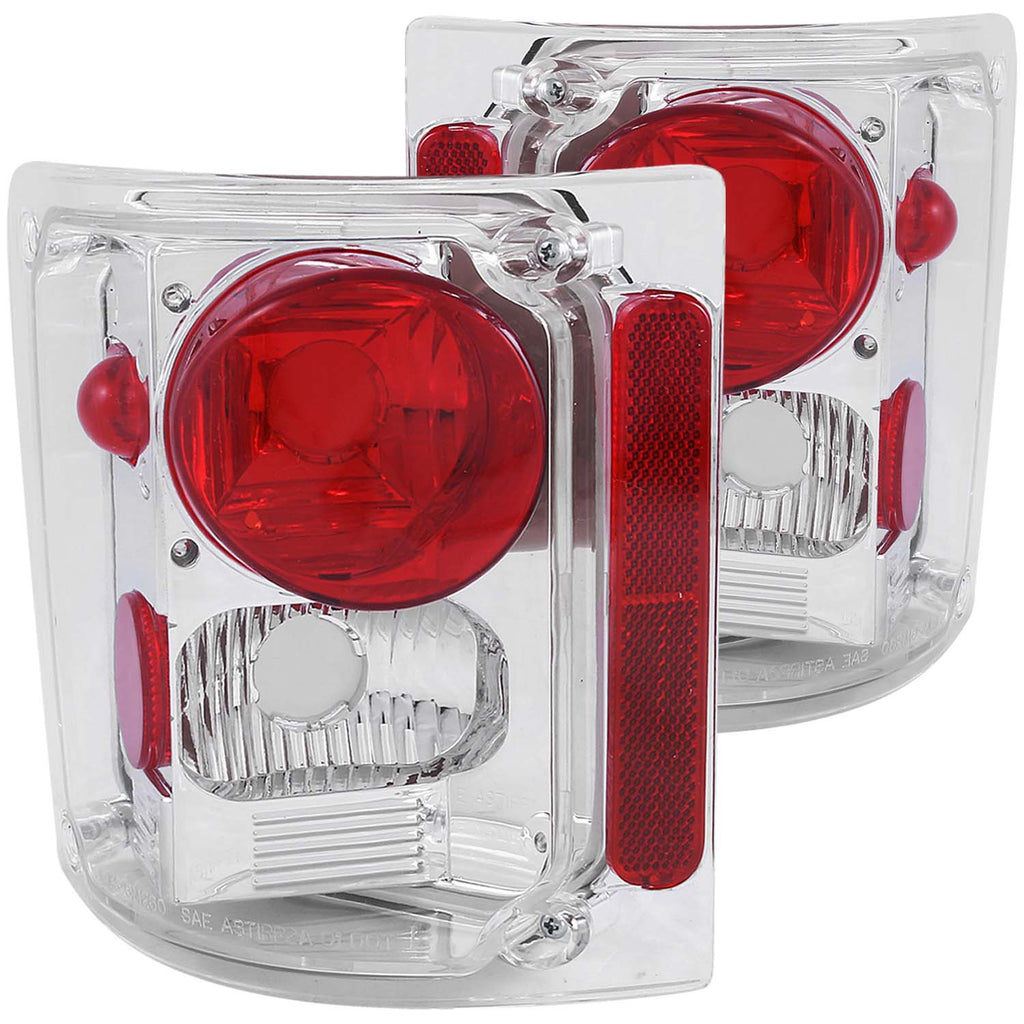 7387-Gm-Fs7391-SuburbanBlazer-Fullsize-Tail-Lights-Chrome