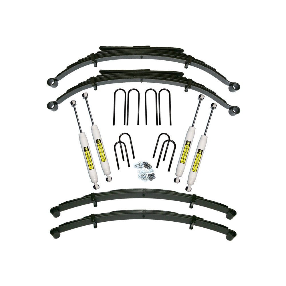 7387-K10K15;7391-BlazerJimmySuburban-12-Ton-4Wd-4In-Lift-Kit-(W52In-Rr-Springs)WSl-Shocks