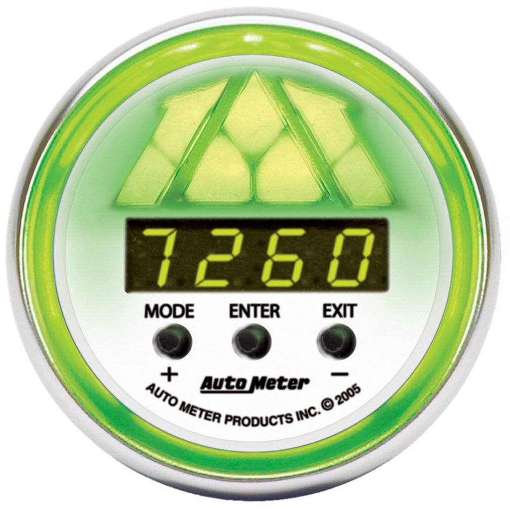 AutoMeter 7388 GAUGE, SHIFT LIGHT, DIGITAL RPM W/ MULTI-COLOR LED LIGHT, DPSS LEVEL 2, NV