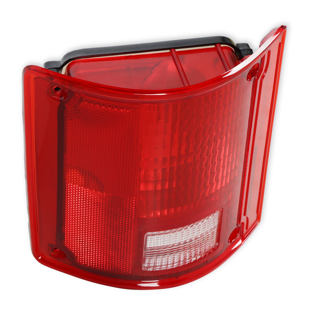 7391-C10-Tail-Lamp-Lens--Housing-WO-Trim-Lh-Red-Lens-W-Clear-Reverse