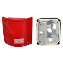 Load image into Gallery viewer, 7391-C10-Tail-Lamp-Lens--Housing-WO-Trim-Lh-Red-Lens-W-Clear-Reverse
