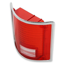 Load image into Gallery viewer, 7391-C10-Tail-Lamp-Lens-W-Chrome-Trim-Lh-Red-Lens-W-Clear-Reverse