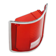 Load image into Gallery viewer, 7391-C10-Tail-Lamp-Lens-W-Chrome-Trim-Lh-Red-Lens-W-Clear-Reverse