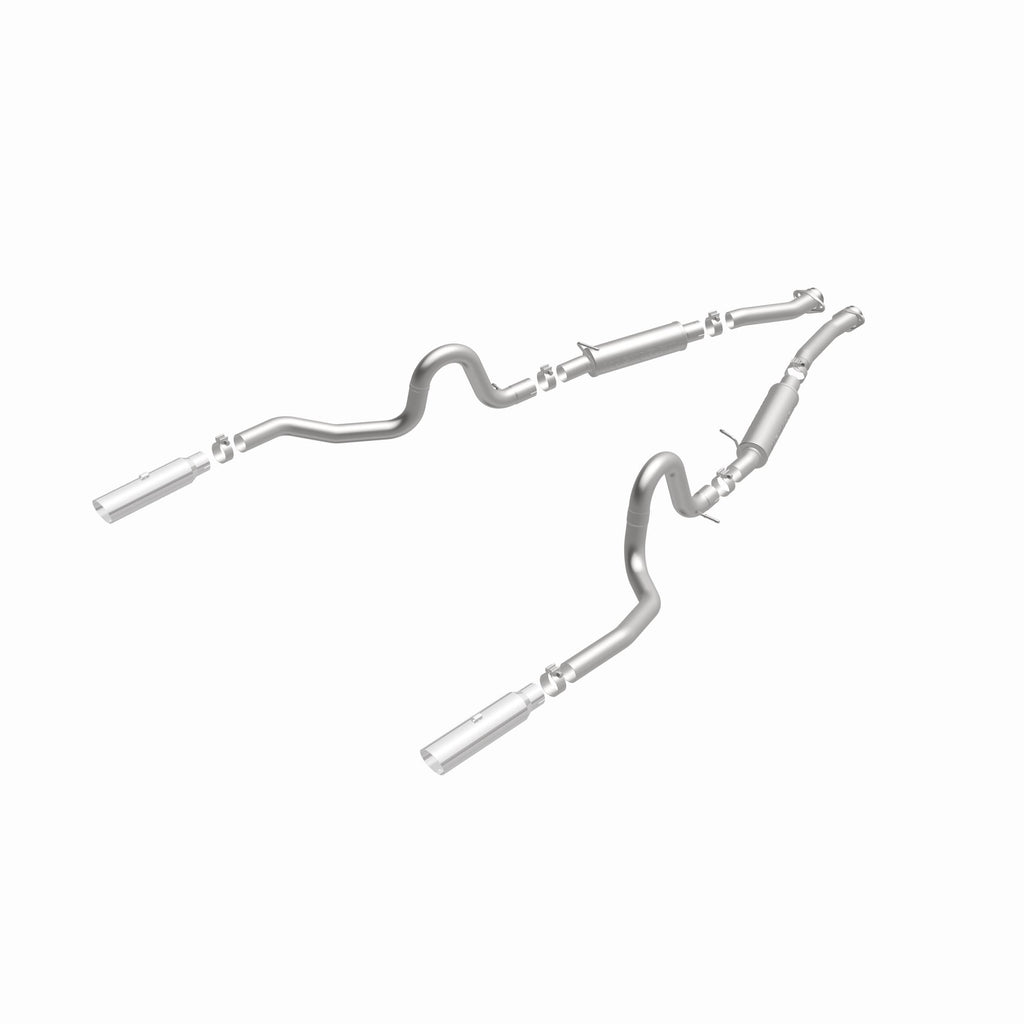 MagnaFlow Exhaust Products 15677 Competition Series Stainless 2.5 in Cat-Back for Select Ford Mustang