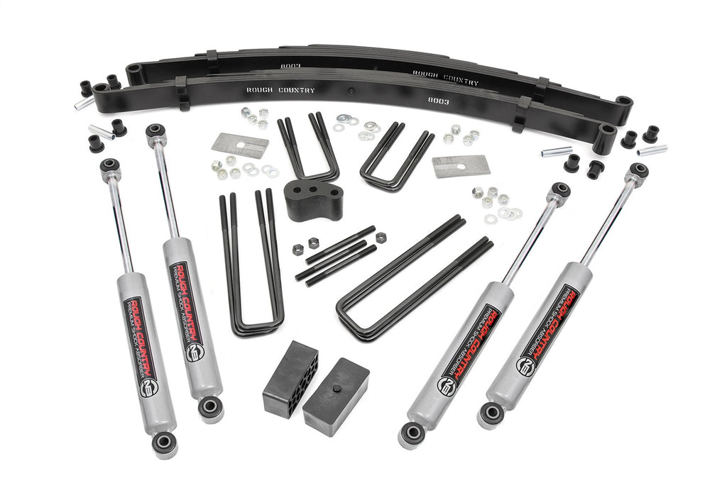 Rough Country 300.20 Suspension Lift Kit w/Shocks for Select Dodge W100 Pickup, Dodge W200 Pickup, Dodge W300 Pickup