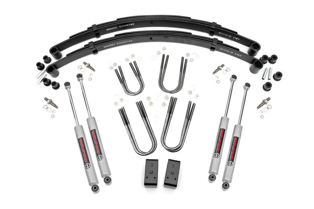 Rough Country 64030 Suspension Lift Kit w/Shocks for Select Jeep Cherokee, Jeep Grand Wagoneer, Jeep J10, Jeep J20, Jeep Wagoneer