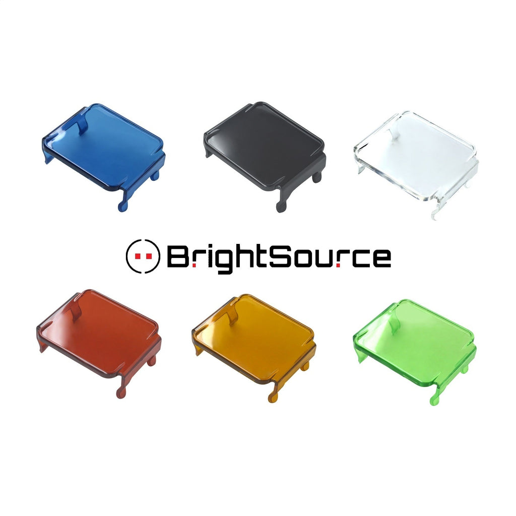 BrightSource 74101 Spot Light Lens Cover; Amber Polycarbonate; For Use w/PN[74001/76001]; - Truck Part Superstore