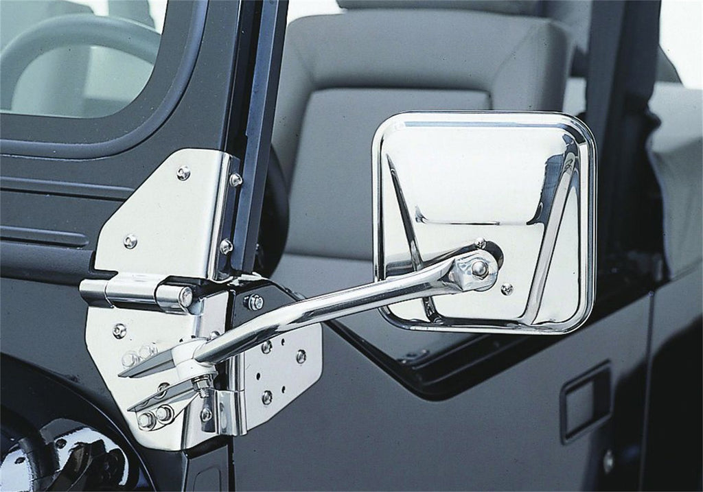Rampage 7417 Side Mirror Set for Select Jeep CJ5, Jeep CJ7