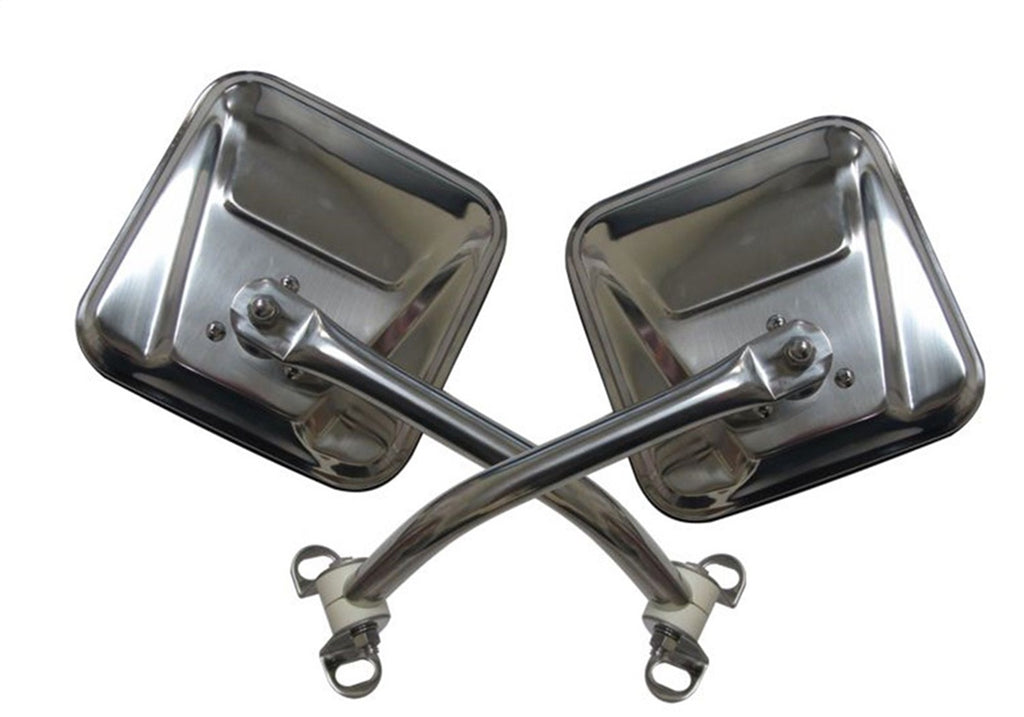 Rampage 7418 Side Mirror Kit for Select Jeep CJ5, Jeep CJ7, Jeep Wrangler
