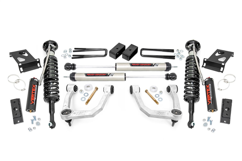 Rough Country 74257 Bolt-On Lift Kit w/Shocks for Select Toyota Tacoma