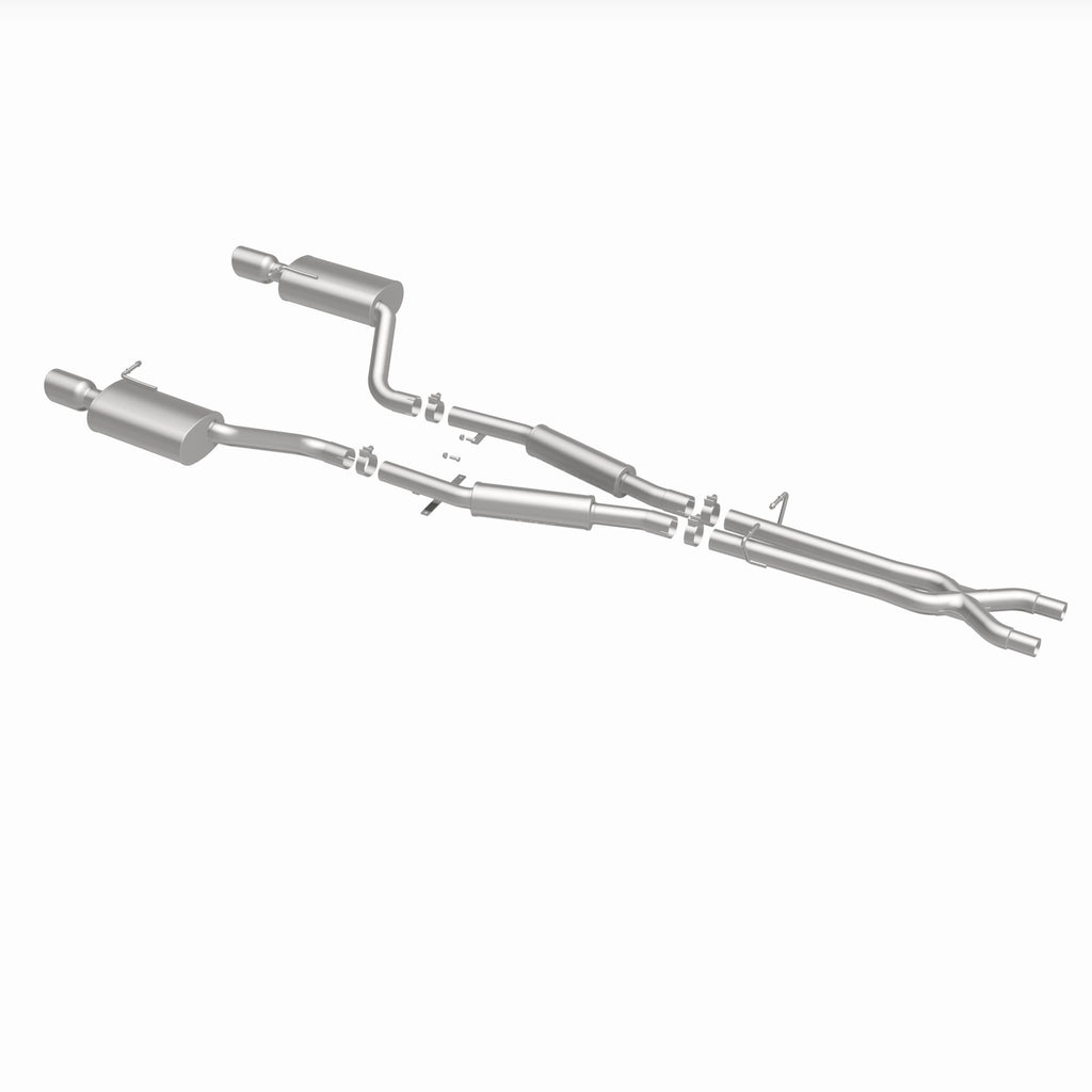MagnaFlow Exhaust Products 16586 Sport Series Polished Cat-Back System for Select Audi S4