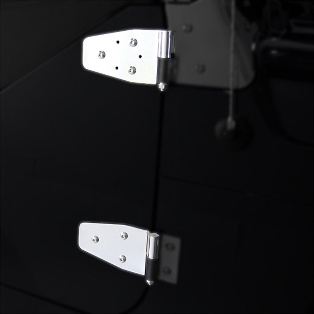 Rugged Ridge 11113.02 Door Hinge Kit for Select Jeep TJ, Jeep Wrangler