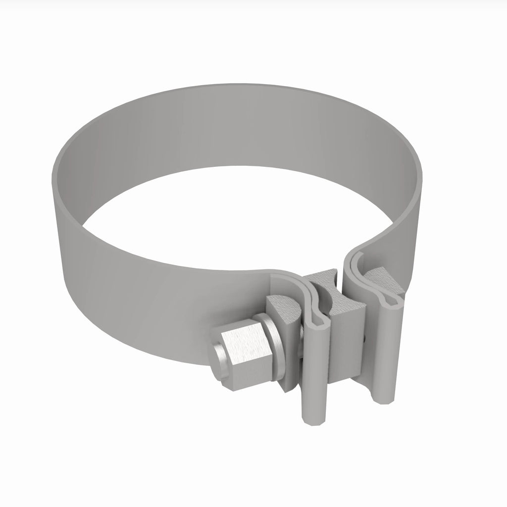 MagnaFlow Exhaust Products 10166 10 pk - Lap Joint Band Clamp - 4.00in.