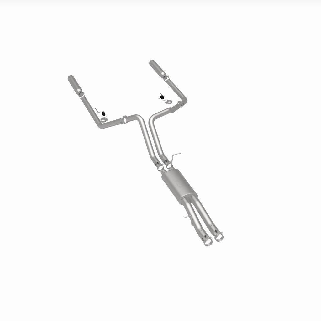 MagnaFlow Exhaust Products 15829 Street Series Polished Cat-Back System for Select Chevrolet Silverado HD, Chevrolet Silverado HD Classic, GMC Sierra HD, GMC Sierra HD Classic