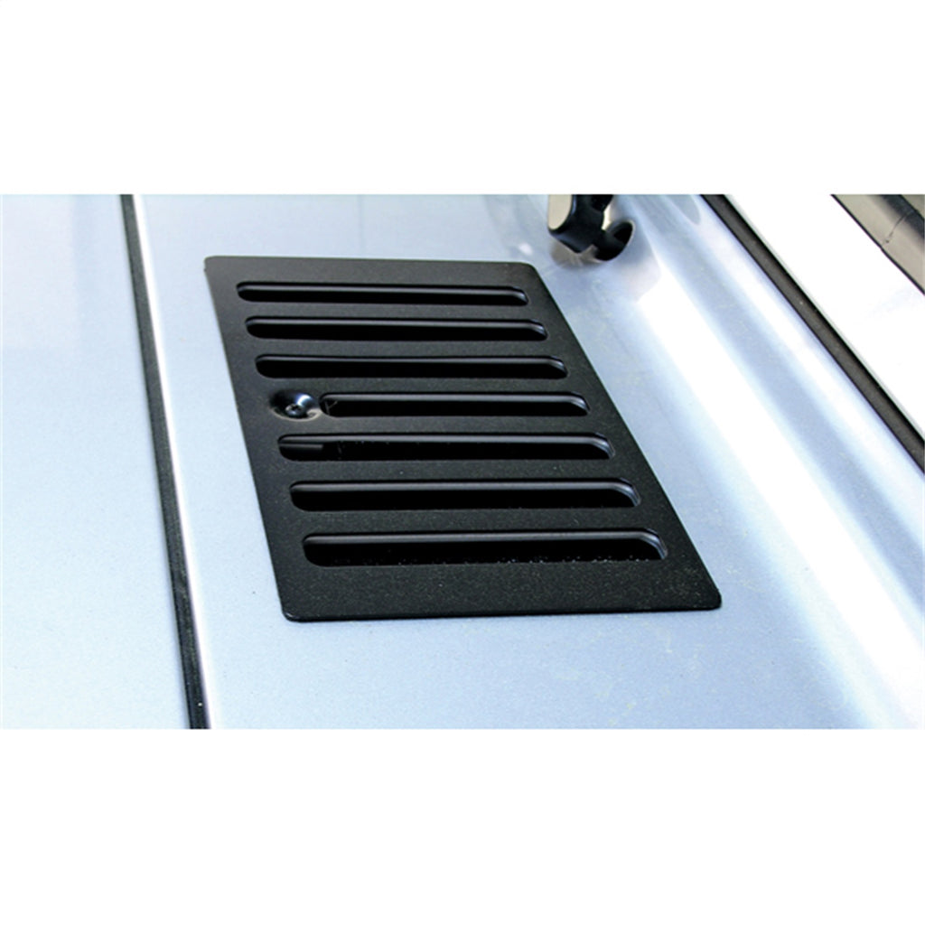 Rugged Ridge 11206.03 Hood Vent Cover for Select Jeep TJ, Jeep Wrangler