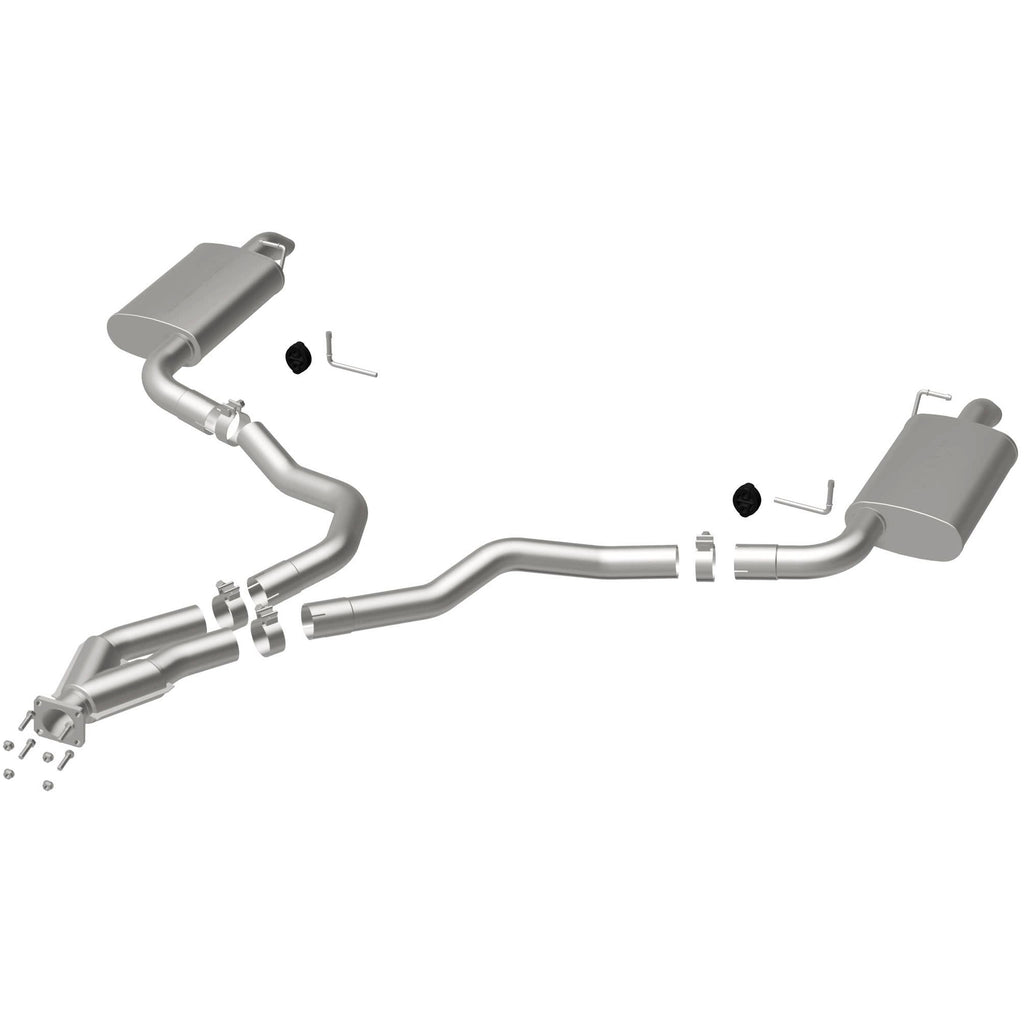 MagnaFlow Exhaust Products 16710 Street Series Satin Cat-Back System for Select Chevrolet Corvette