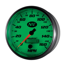 Load image into Gallery viewer, AutoMeter 7489 GAUGE, SPEEDOMETER, 5", 160MPH, ELEC. PROGRAMMABLE, NV