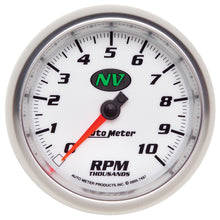Load image into Gallery viewer, AutoMeter 7497 GAUGE, TACHOMETER, 3 3/8", 10K RPM, IN-DASH, NV