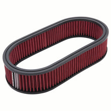 Load image into Gallery viewer, Air-Cleaner-Element-Oval-2-5In-Tall-Red-W-White-Strip