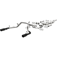 Load image into Gallery viewer, MagnaFlow Exhaust Products 19651 xMOD Series Black Coated Tips Cat-Back System for Select Ford F-150