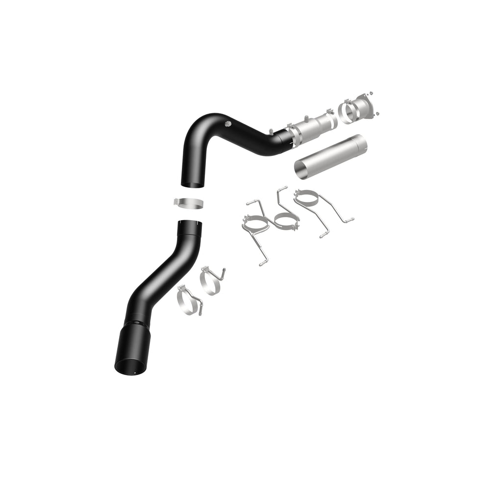 MagnaFlow Exhaust Products 17072 Black DPF Series Diesel 5 in DPF Back for Select Chevrolet Silverado HD, Chevrolet Silverado HD, GMC Sierra HD, GMC Sierra HD