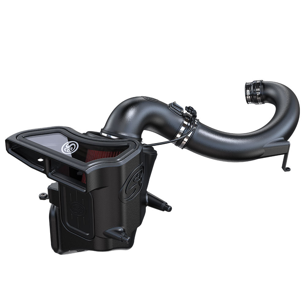 75-5137Cold-Air-Intake-For-20-21-SilveradoSierra-1500-Duramax-3.0L-Cotton-Filter-SB