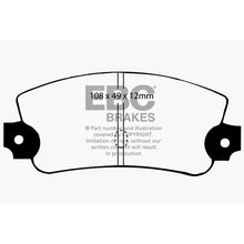 Load image into Gallery viewer, 75-81-Lancia-Beta-1.8L-Greenstuff-Rear-Brake-Pads