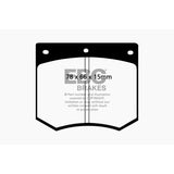 EBC DP2291 Greenstuff 2000 Series Sport Brake Pads