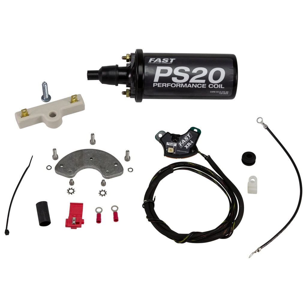 FAST 750-1715 XR-I Points Replacement with PS20 Coil for Chevrolet from 1957 to 1974