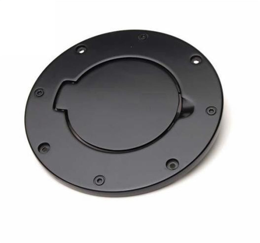Rampage 75007 Billet Style Fuel Door Cover for Select Jeep Wrangler, Jeep Wrangler JK