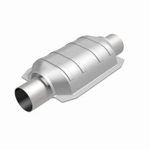 Load image into Gallery viewer, MagnaFlow Exhaust Products 91005 Standard Grade Universal Catalytic Converter for Select Audi V8 Quattro, Buick Regal, Buick Skylark, Chevrolet LLV, Chevrolet S10, Chrysler Cordoba, Chrysler Daytona, Chrysler Imperial, Chrysler LeBaron, Chrysler New