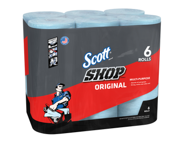 Scott 75125 Shop Towels Original (6 pack)