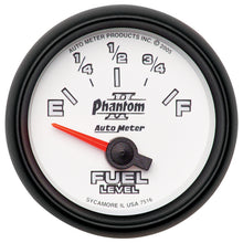 Load image into Gallery viewer, AutoMeter 7516 GAUGE, FUEL LEVEL, 2 1/16", 240OE TO 33OF, ELEC, PHANTOM II