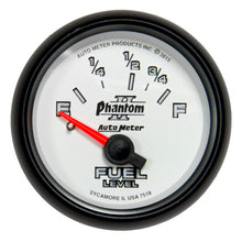 Load image into Gallery viewer, AutoMeter 7518 GAUGE, FUEL LEVEL, 2 1/16", 16OE TO 158OF, ELEC, PHANTOM II