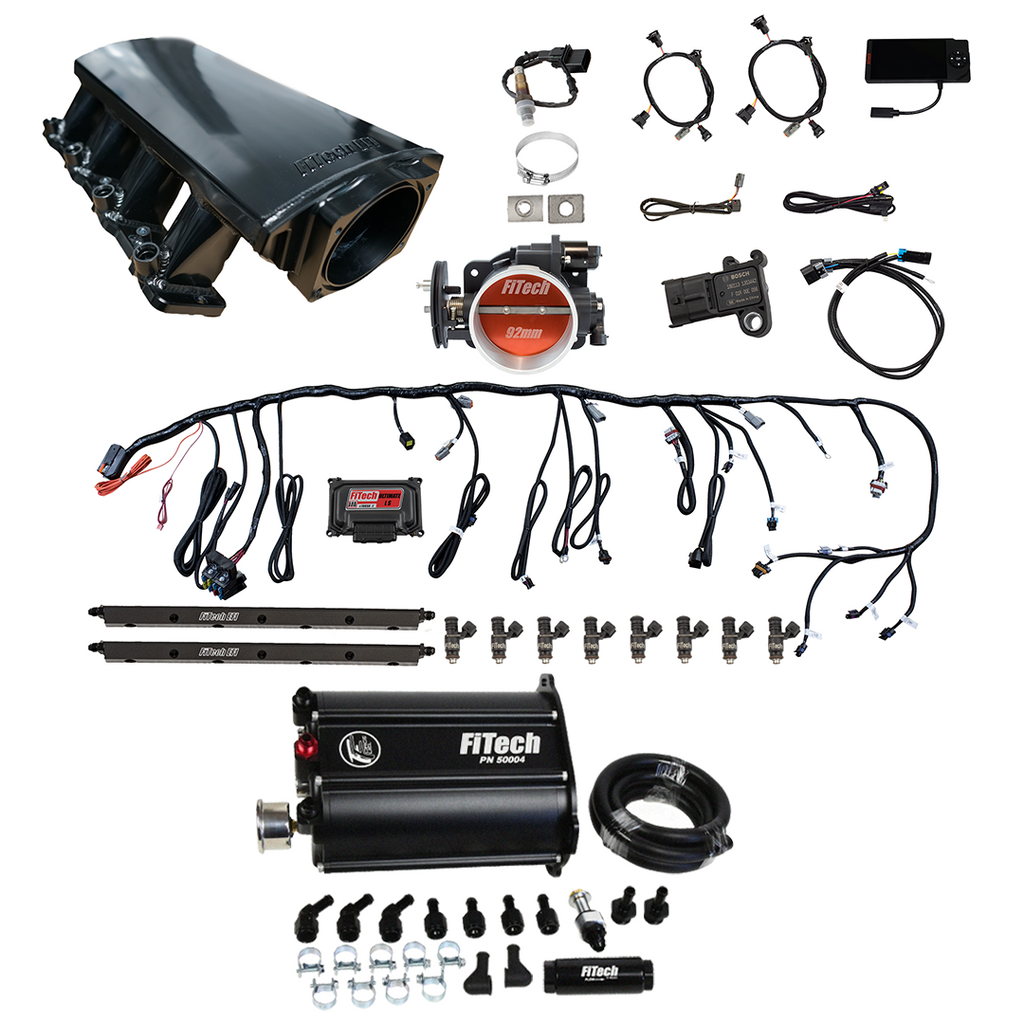 FiTech Fuel Injection 75211 Ultimate LS 500 HP EFI System Master Kit