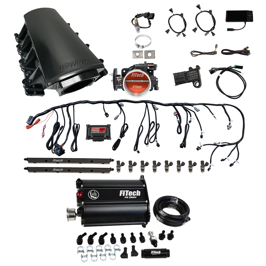 FiTech Fuel Injection 75215 Ultimate LS 500 HP EFI System Master Kit
