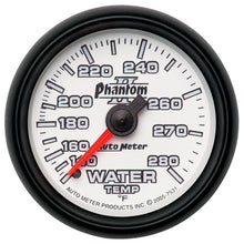 Load image into Gallery viewer, AutoMeter 7531 GAUGE, WATER TEMP, 2 1/16", 140-280?F, MECHANICAL, PHANTOM II