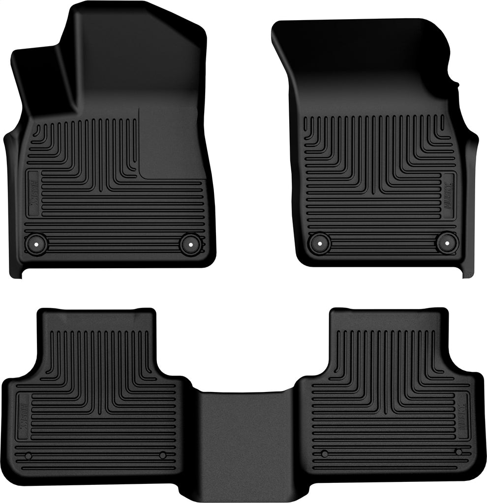 Husky Liners 95931 Weatherbeater-Front/2nd Seat Floor Liners for Select Audi Q7