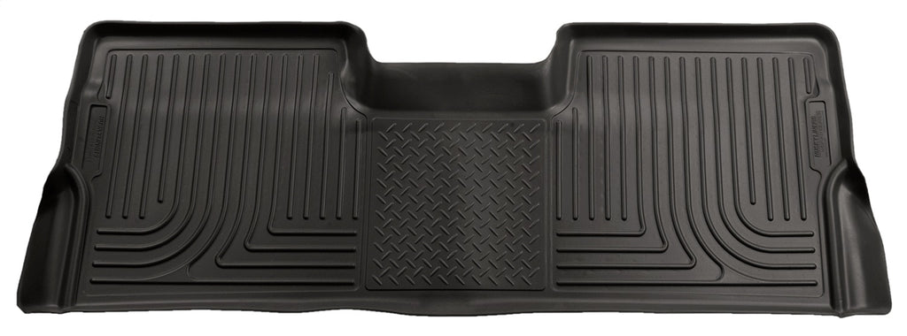 Husky Liners 12451 Weatherbeater-2nd Seat Floor Liner for Select Ford F-250 Super Duty, Ford F-350 Super Duty