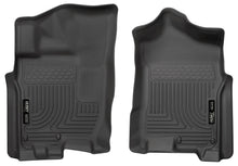 Load image into Gallery viewer, Husky Liners 13601 Weatherbeater-Front Floor Liners for Select Nissan TITAN, Nissan TITAN XD