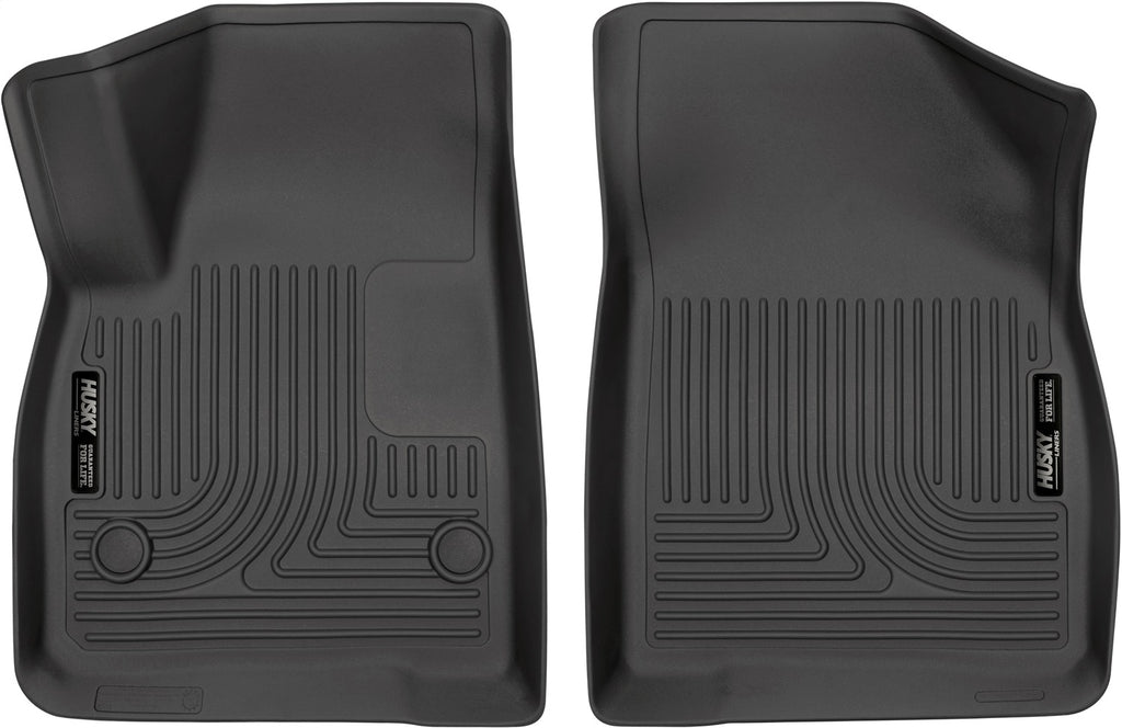 Husky Liners 13611 Weatherbeater-Front Floor Liners for Select Cadillac XT5, Chevrolet Blazer, GMC Acadia
