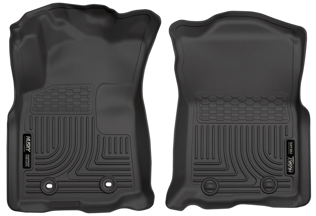 Husky Liners 13961 Weatherbeater-Front Floor Liners for Select Toyota Tacoma