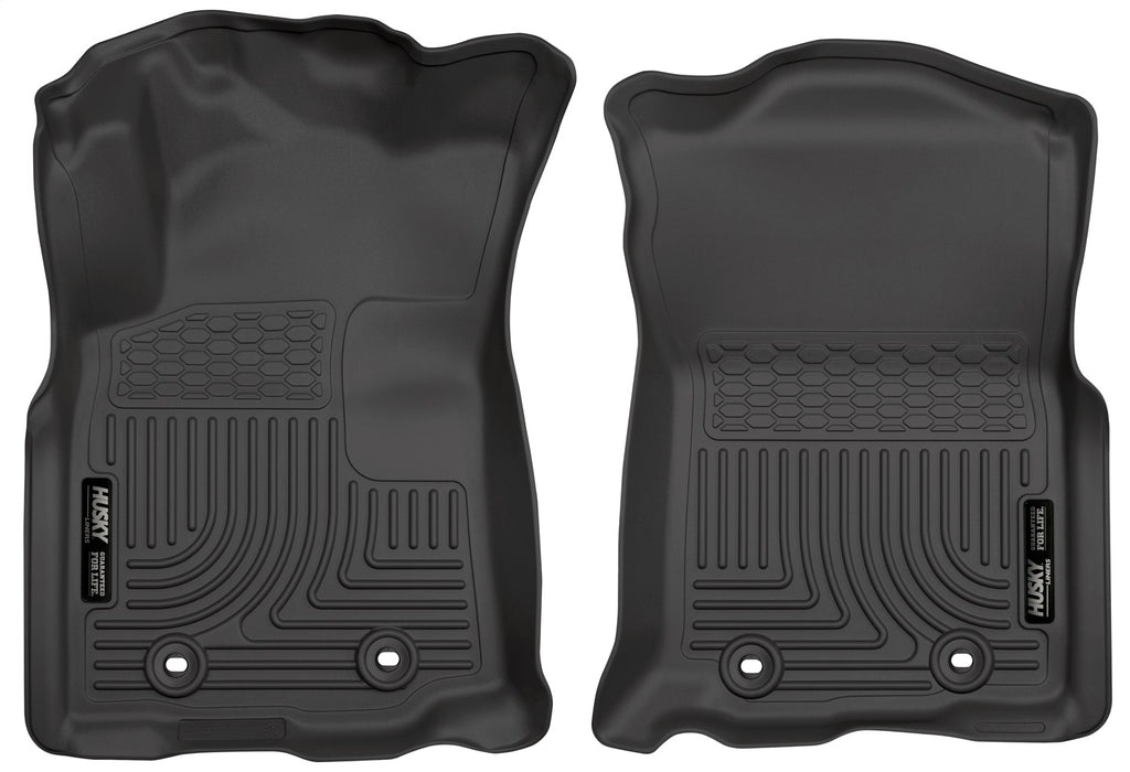 Husky Liners 13971 Weatherbeater-Front Floor Liners for Select Toyota Tacoma