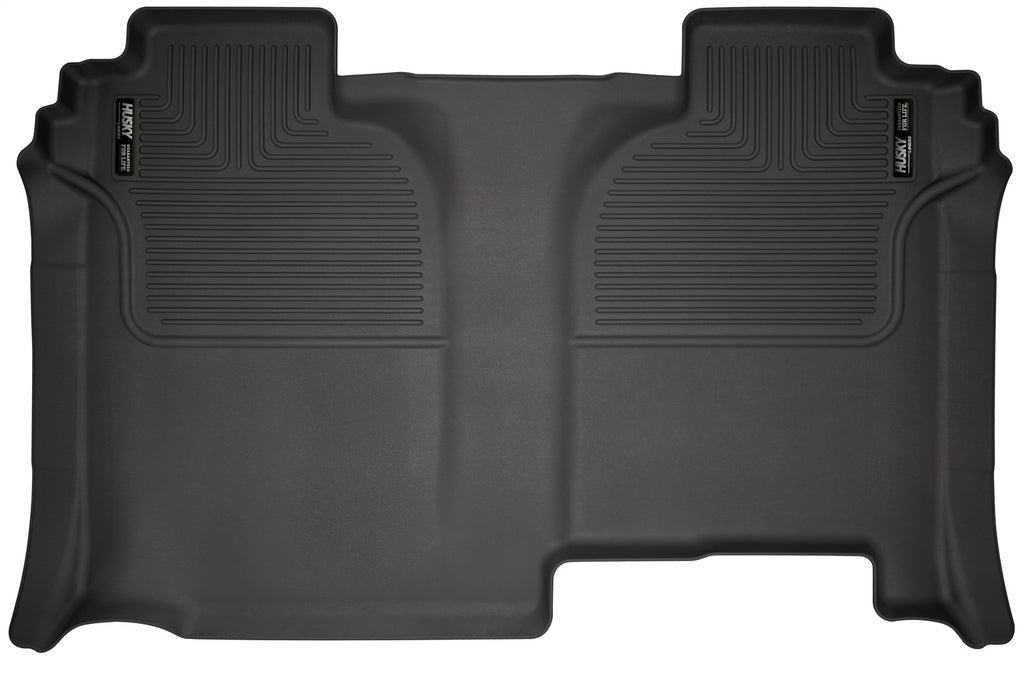 Husky Liners 14221 Weatherbeater-2nd Seat Floor Liner (Full Coverage) for Select Chevrolet Silverado 1500, Chevrolet Silverado LTD, Chevrolet Silverado HD, Chevrolet Silverado HD, GMC Sierra 1500, GMC Sierra Limited, GMC Sierra HD, GMC Sierra HD