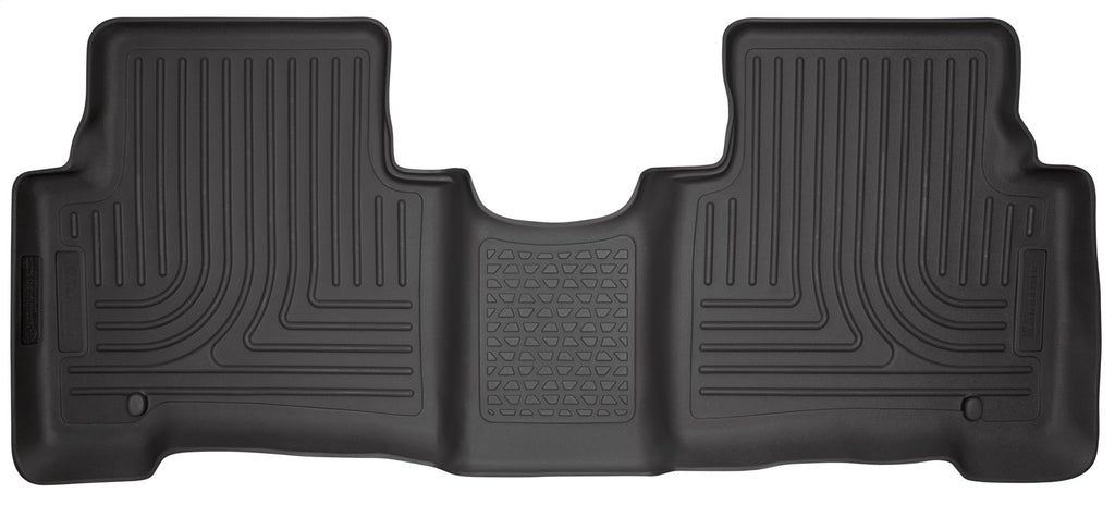 Husky Liners 14861 Weatherbeater-2nd Seat Floor Liner for Select Hyundai Santa Fe, Hyundai Santa Fe XL