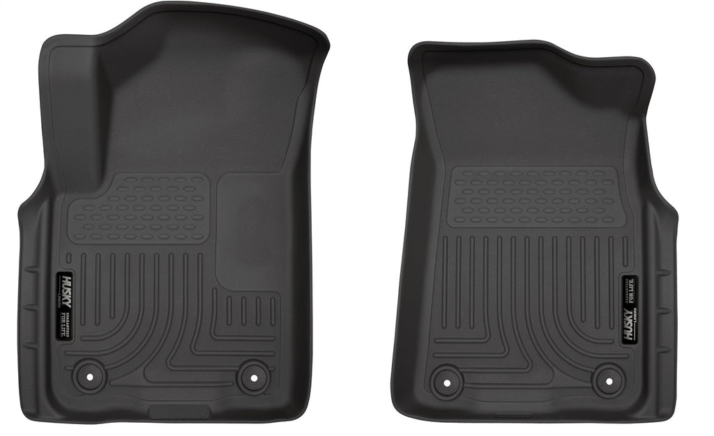 Husky Liners 15231 Weatherbeater-Front Floor Liners for Select Hyundai Ioniq 5, INFINITI QX80, Nissan Armada