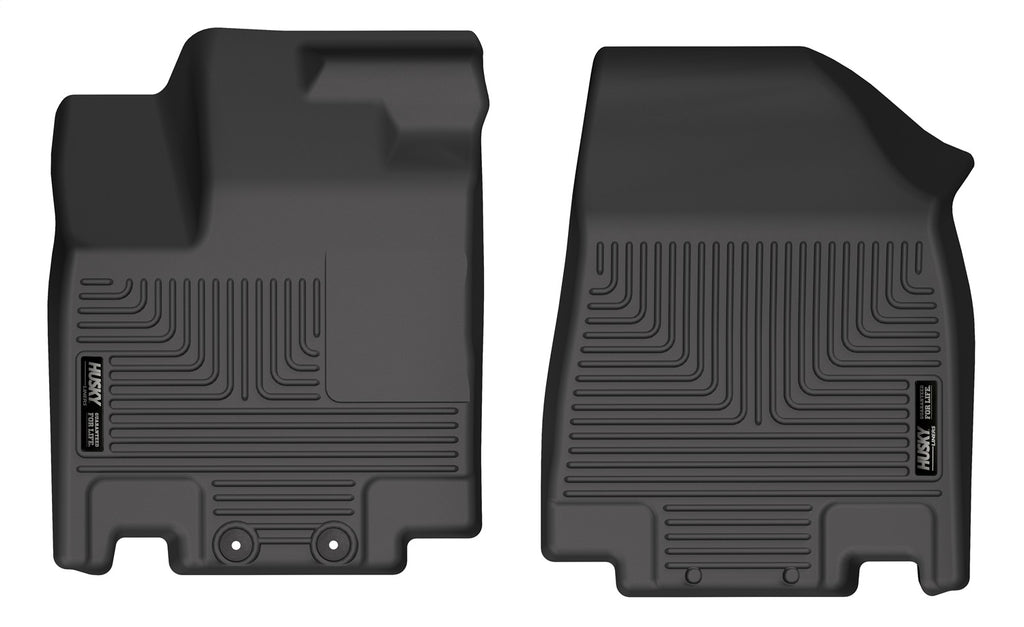 Husky Liners 15251 Weatherbeater-Front Floor Liners for Select INFINITI QX60, Nissan Pathfinder