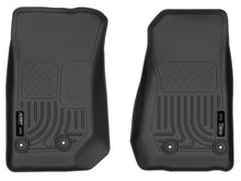 Load image into Gallery viewer, Husky Liners 18041 Weatherbeater-Front Floor Liners for Select Jeep Wrangler, Jeep Wrangler JK