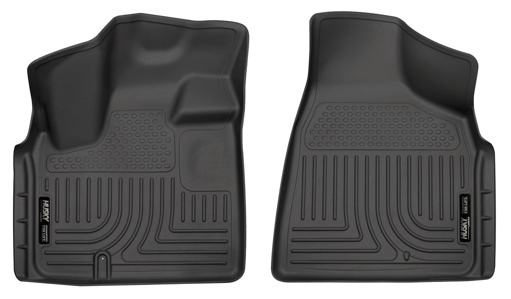 Husky Liners 18091 Weatherbeater-Front Floor Liners for Select Chrysler Town & Country, Dodge Grand Caravan