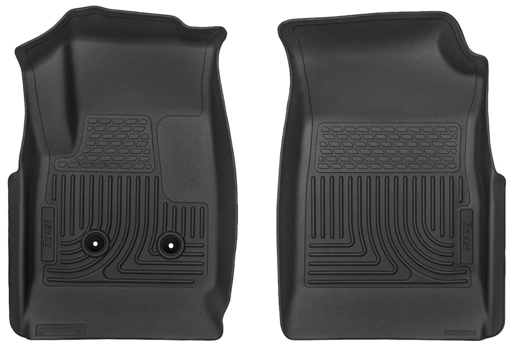 Husky Liners 18111 Weatherbeater-Front Floor Liners for Select Chevrolet Colorado, GMC Canyon